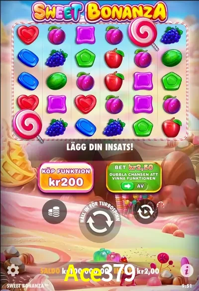 Ace379 — Sweet Bonanza slot | Play on Android APK & iPhone for real money | Pragmatic Play